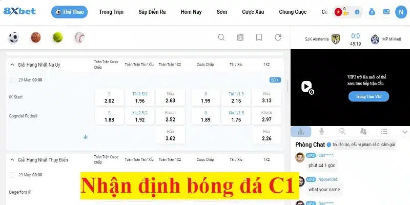 Nhận định bóng đá C1 uy tín, chính xác 100% tại 8XBET 5 Nhận định bóng đá C1 uy tín, chính xác 100% tại 8XBET