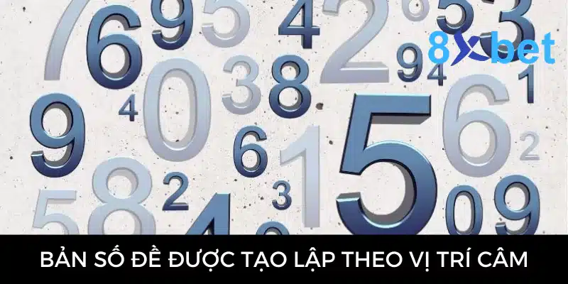 Bản số đề - Cao thủ chia sẻ cách luận chuẩn xác 100% 3 Bản số đề được tạo lập theo vị trí câm