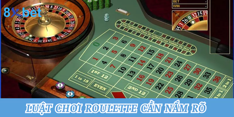 Hướng dẫn cách chơi Roulette đúng chuẩn tại nhà cái 8xbet 1 Luật chơi Roulette cần nắm rõ