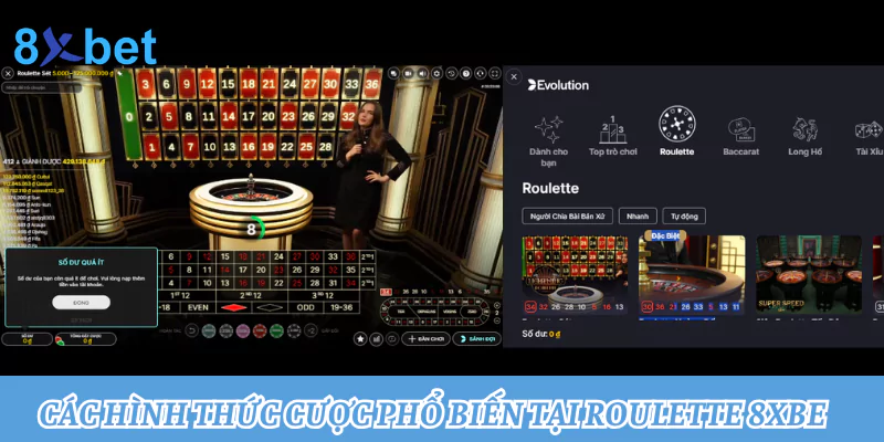 Roulette 8xbet: Trải nghiệm vòng quay may mắn đỉnh cao 2 Các hình thức cược phổ biến tại Roulette 8xbet