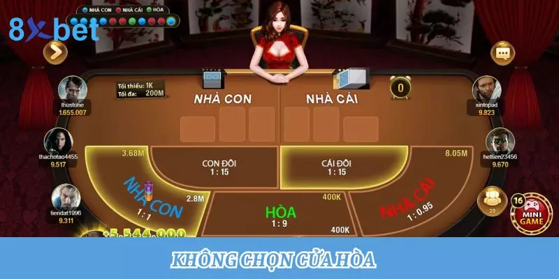 TOP 5+ Cách chơi Baccarat luôn thắng hiệu quả nhất 2 Không chọn cửa Hòa